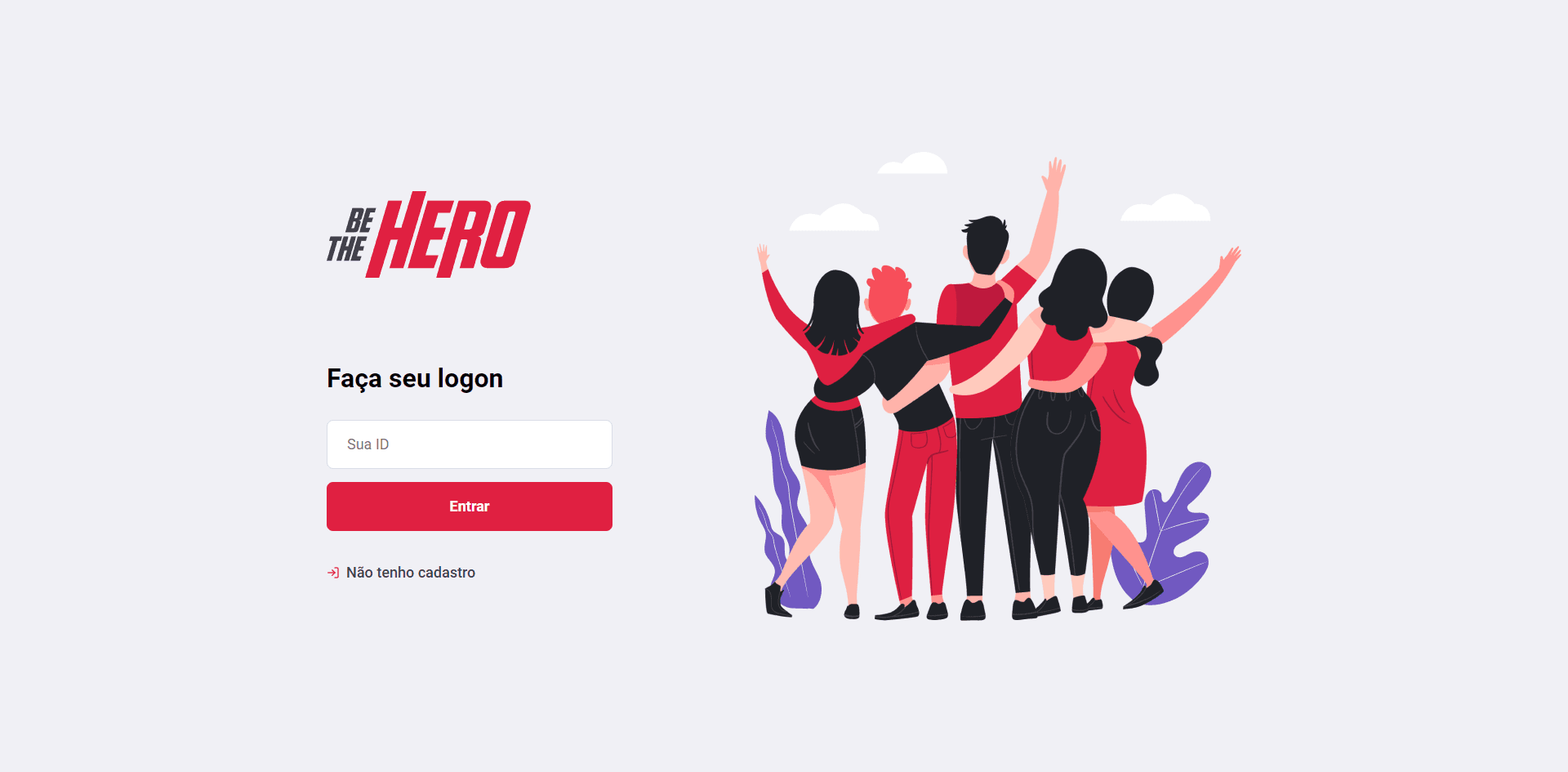 An image of the Be the Hero project.